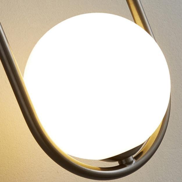 Applique murale LED moderne en aluminium et en verre │ ULRAT - product_type_Floor lamp arc