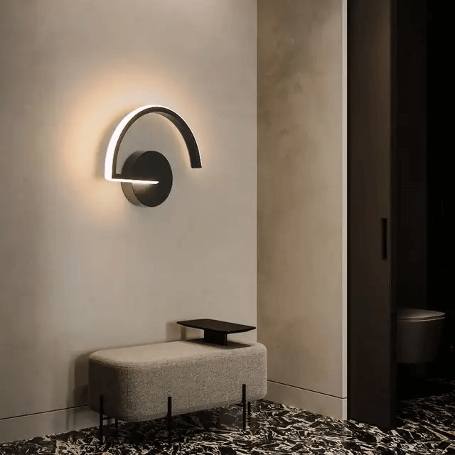 Applique murale LED moderne en métal│ LIDJAT - product_type_Floor lamp arc