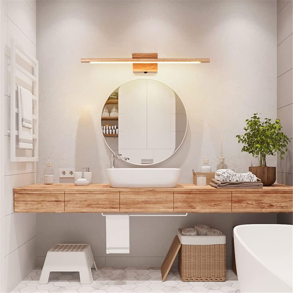 Applique murale LED salle de bain en bois avec interrupteur│ ARLAB - product_type_Ma boutique
