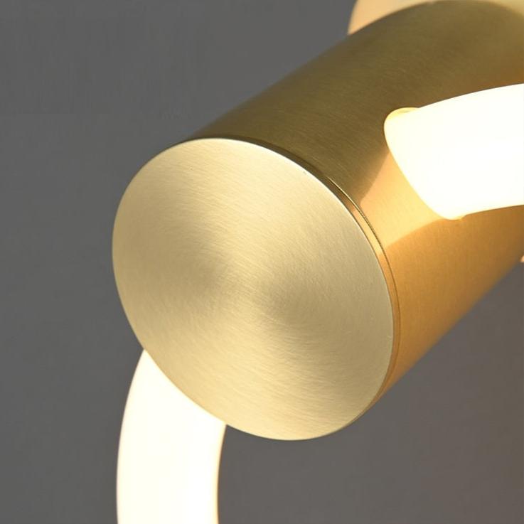 Applique murale LED scandinave en laiton │ MDOUAR - product_type_Floor lamp arc