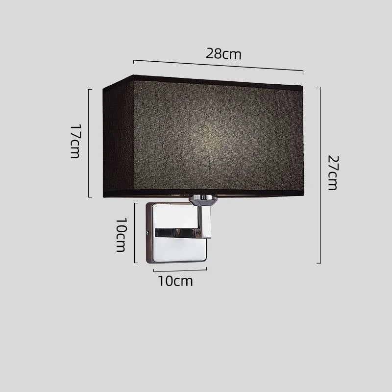 Applique murale liseuse vintage avec abat - jour en lin │ERMOSA - product_type_Ma boutique