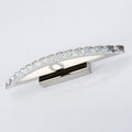 Applique murale pour salle de bain argentée en inox avec strass EKONA - product_type_Atelier Luisiano
