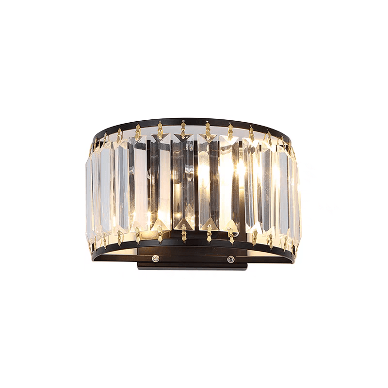 Applique murale retro en Crystal et en métal │ BOZA - product_type_Floor lamp arc