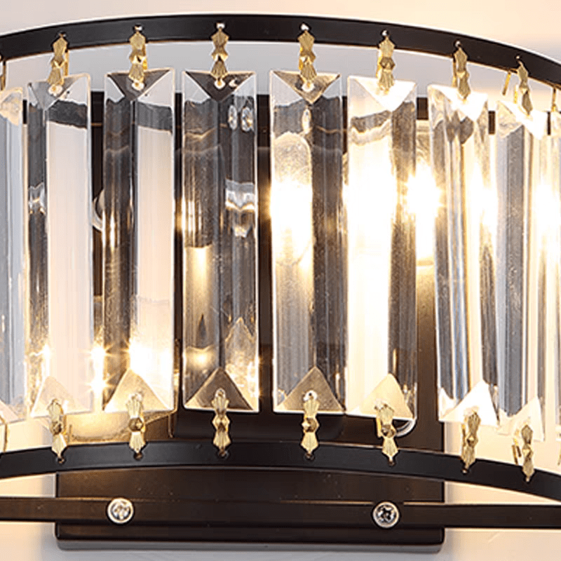 Applique murale retro en Crystal et en métal │ BOZA - product_type_Floor lamp arc