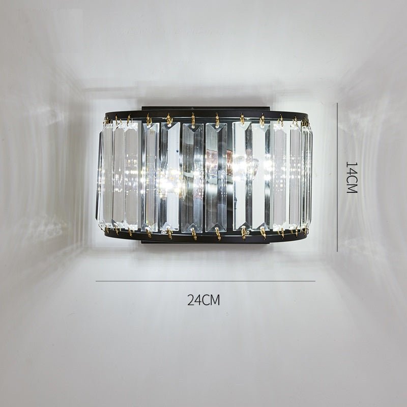 Applique murale retro en Crystal et en métal │ BOZA - product_type_Floor lamp arc