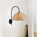 Applique murale suspendue en rotin sphérique │ ORCHIDE - product_type_Floor lamp arc