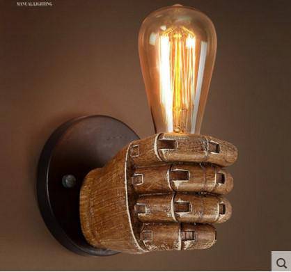 Applique murale vintage en bois et en métal │ HAND - product_type_Floor lamp arc