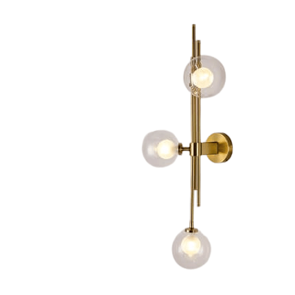Applique murale vintage métallique avec abat - jour en verre│ SKURT - product_type_Floor lamp arc