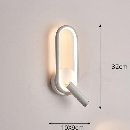 Applique murale LED avec double source lumineuse│ RAMTAN