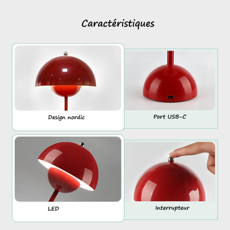 Lampe rechargeable à intensité variable│BRAYANCE - product_type_Floor lamp arc