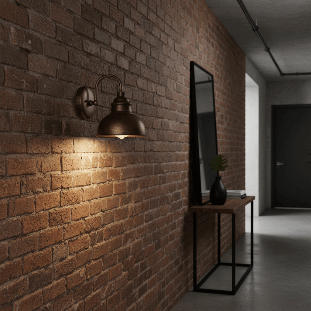 Applique murale industrielle