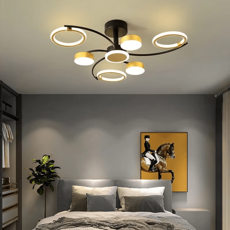 Plafonnier LED avec cristaux en métal - product_type_Atelier Luisiano