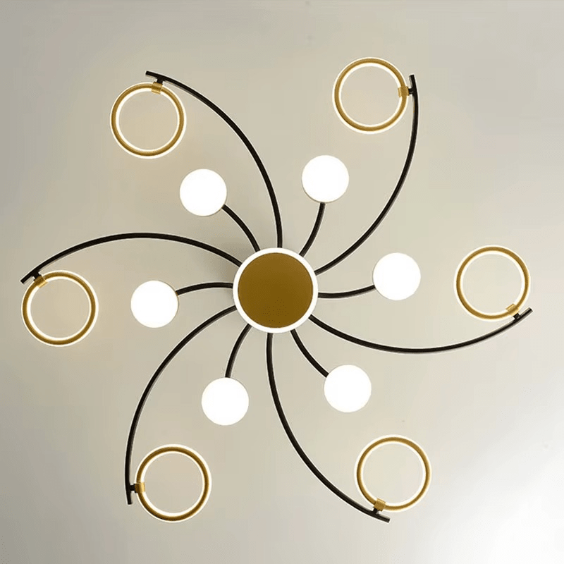 Plafonnier LED avec cristaux en métal - product_type_Atelier Luisiano