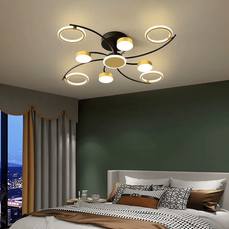 Plafonnier LED avec cristaux en métal - product_type_Atelier Luisiano