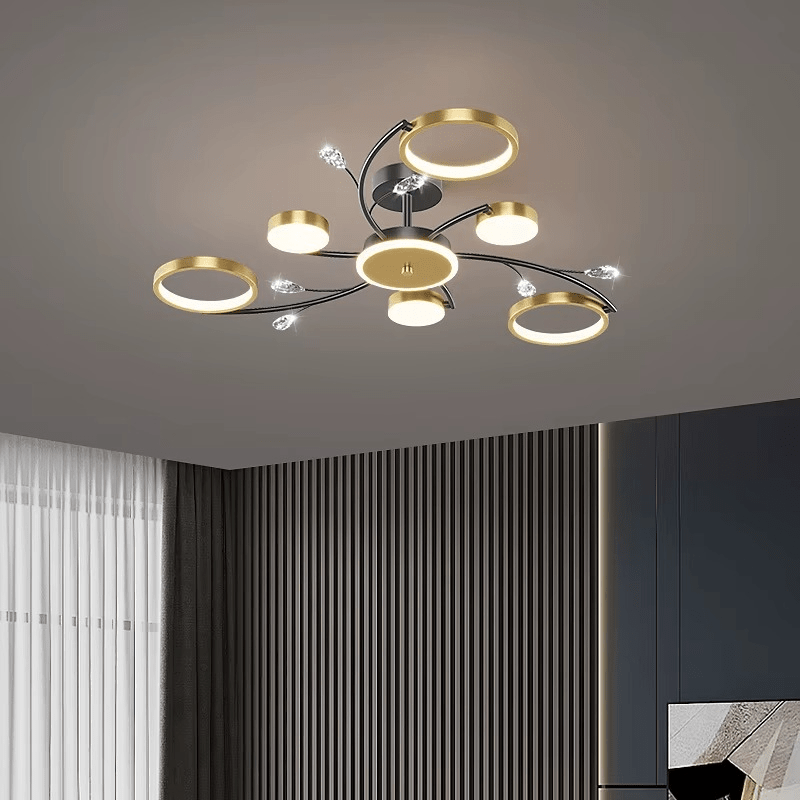 Plafonnier LED avec cristaux en métal - product_type_Atelier Luisiano