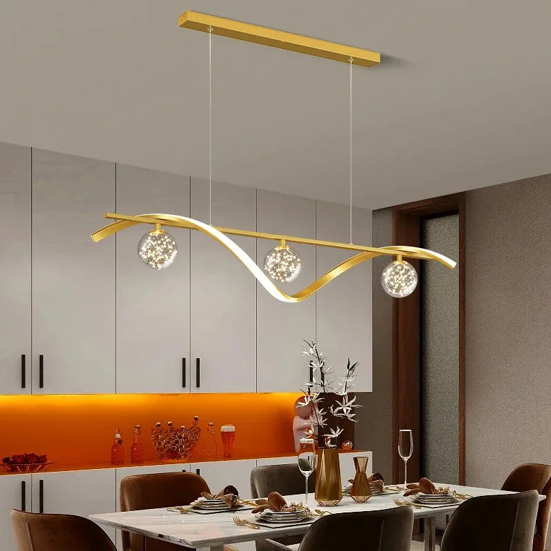 Suspension îlot cuisine LED | UNICA