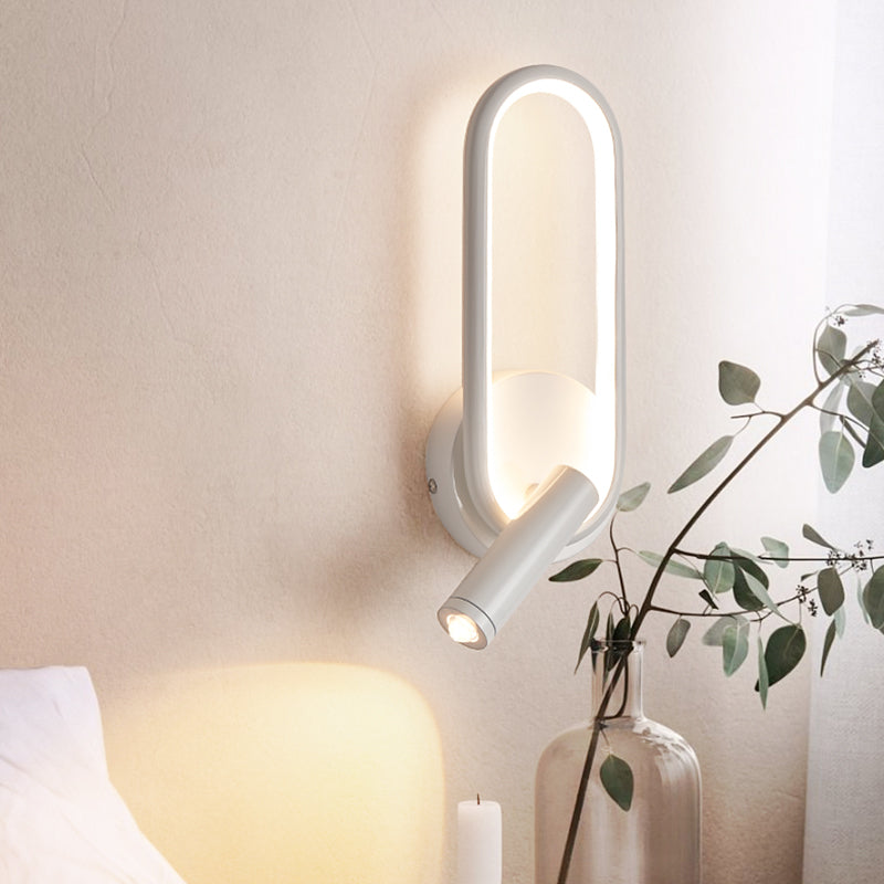 Applique murale LED avec double source lumineuse│ RAMTAN