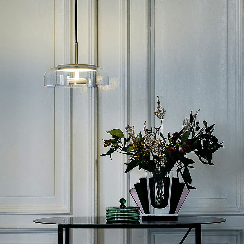 Suspension en verre LED DILAN