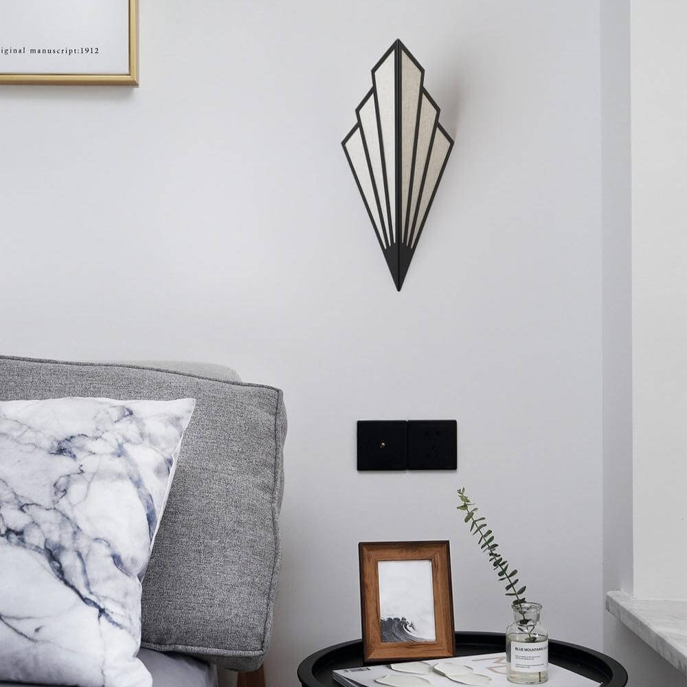 Applique murale LED en métal design moderne en losange │ JOYON