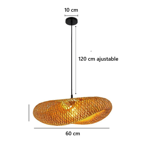Suspension en bambou DANOR