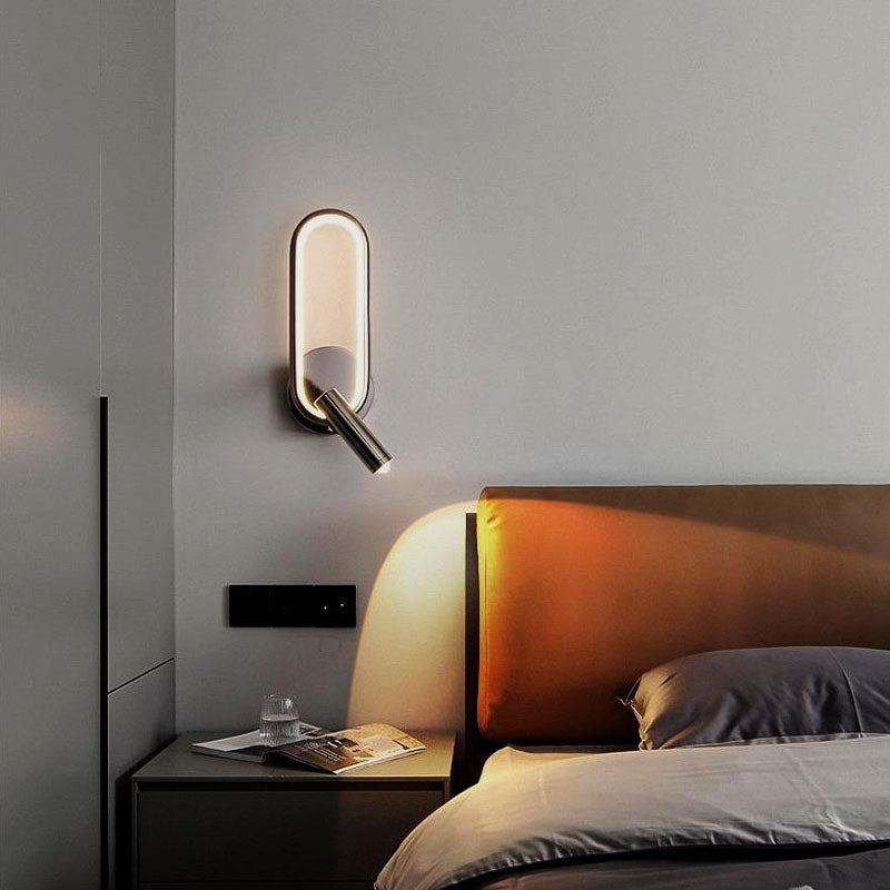 Applique murale LED avec double source lumineuse│ RAMTAN
