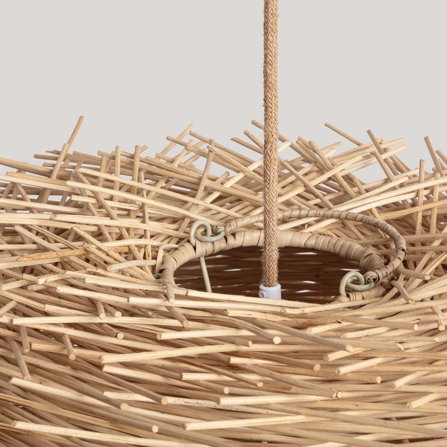 Suspension bohème en rotin RUCH - product_type_Floor lamp arc