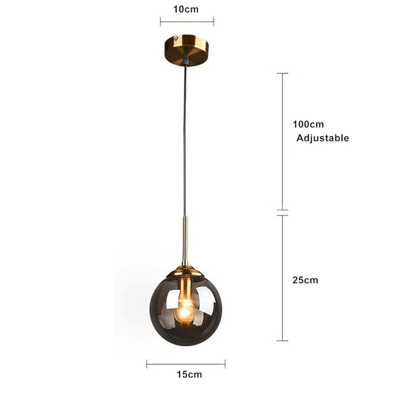 Suspension boule en verre - product_type_Ma boutique