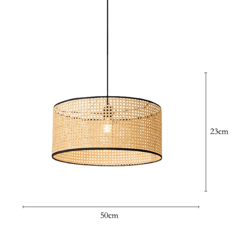 Suspension de rotin LEONA - product_type_Floor lamp arc