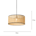Suspension de rotin LEONA - product_type_Floor lamp arc