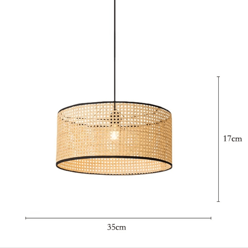 Suspension de rotin LEONA - product_type_Floor lamp arc