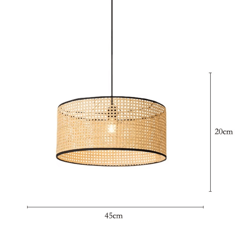 Suspension de rotin LEONA - product_type_Floor lamp arc