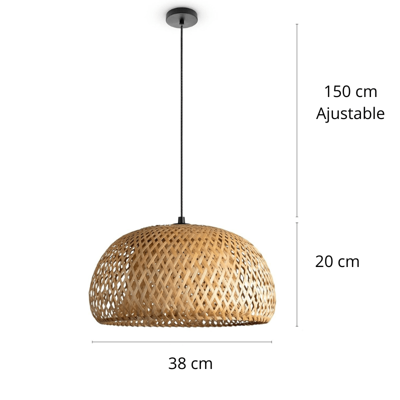 Suspension en bambou FAZAL - product_type_Floor lamp arc