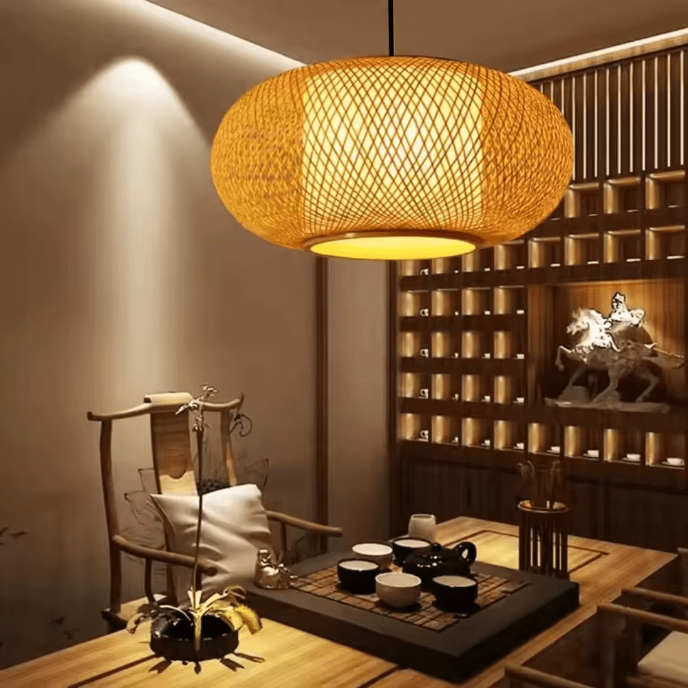 Suspension en bambou GALINA - product_type_Floor lamp arc