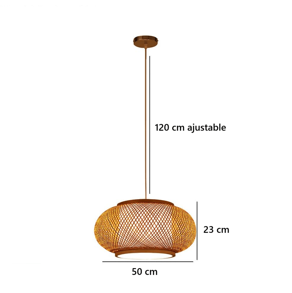 Suspension en bambou GALINA - product_type_Floor lamp arc