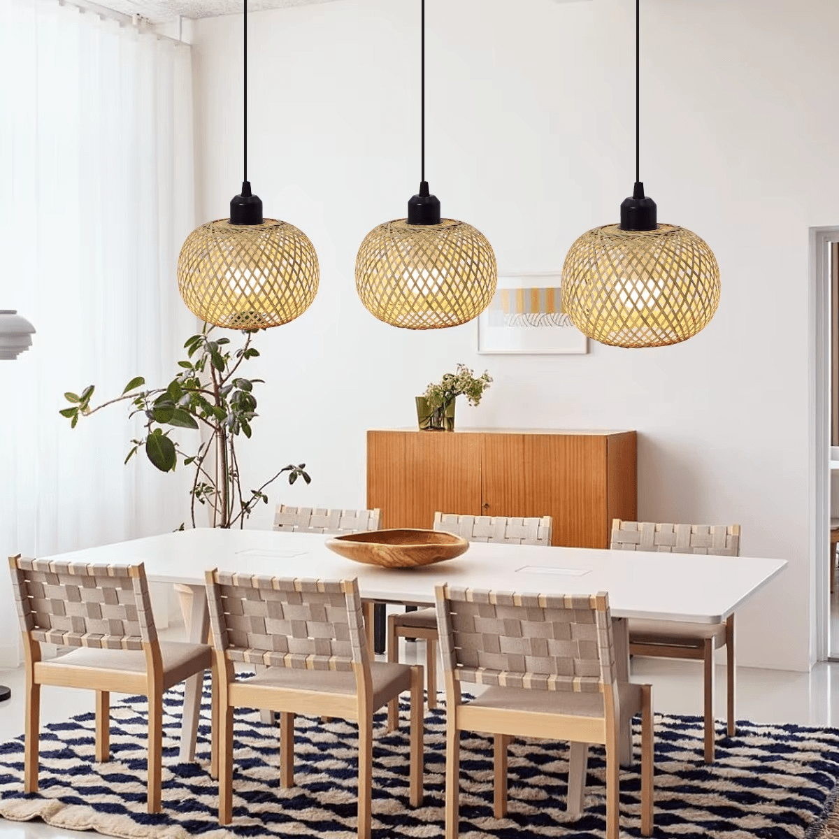 Suspension en bambou sphérique GALA - product_type_Floor lamp arc