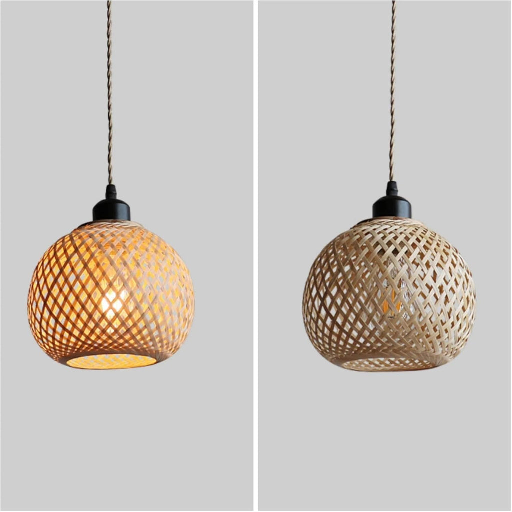 Suspension en bambou sphérique GALA - product_type_Floor lamp arc