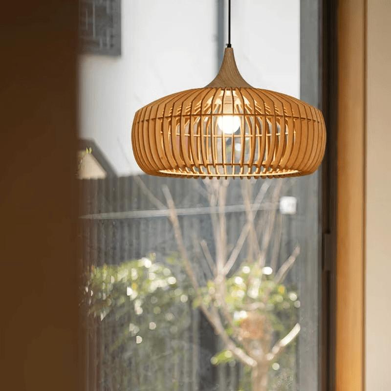 Suspension en bois TORNA - product_type_Floor lamp arc