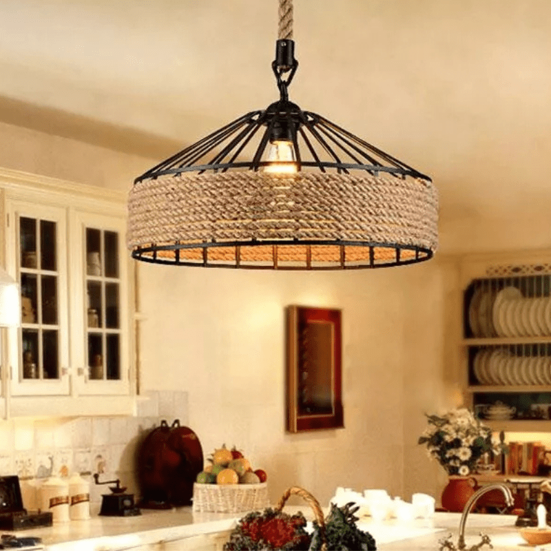 Suspension en corde industrielle CORDA - product_type_Atelier Luisiano