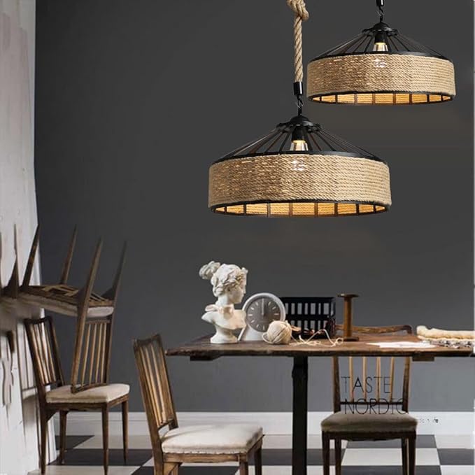 Suspension en corde industrielle CORDA - product_type_Atelier Luisiano