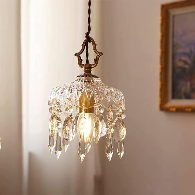 Suspension en Crystal vintage WENZY - product_type_Floor lamp arc