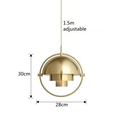 Suspension en laiton modulable ERICA - product_type_Atelier Luisiano