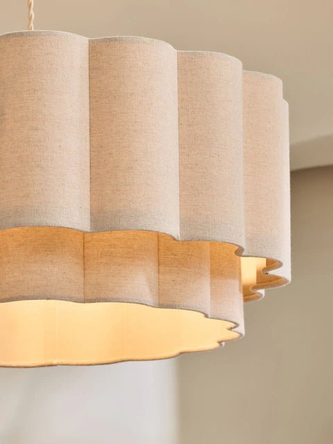 Suspension en lin ROZANA - product_type_Floor lamp arc