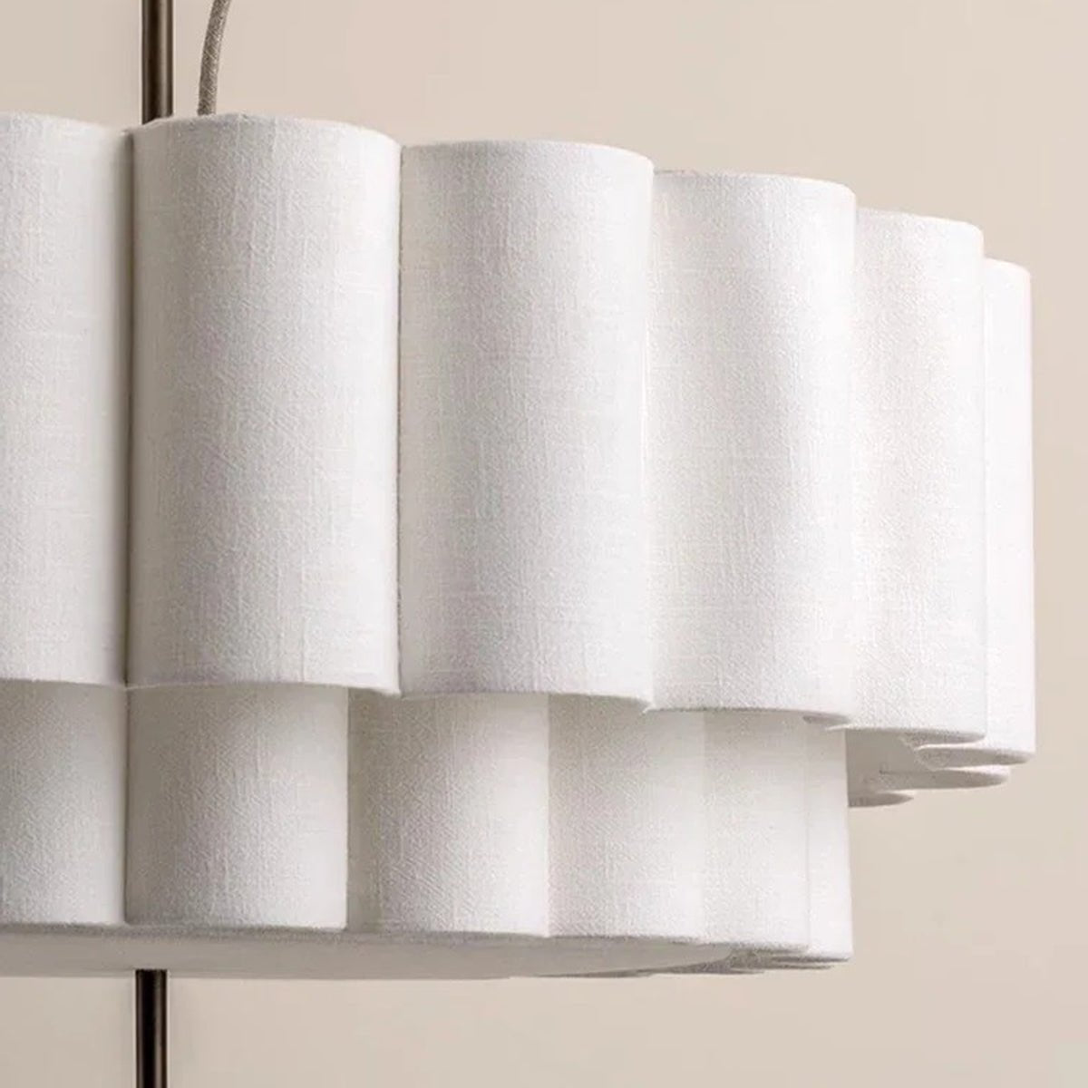 Suspension en lin ROZANA - product_type_Floor lamp arc