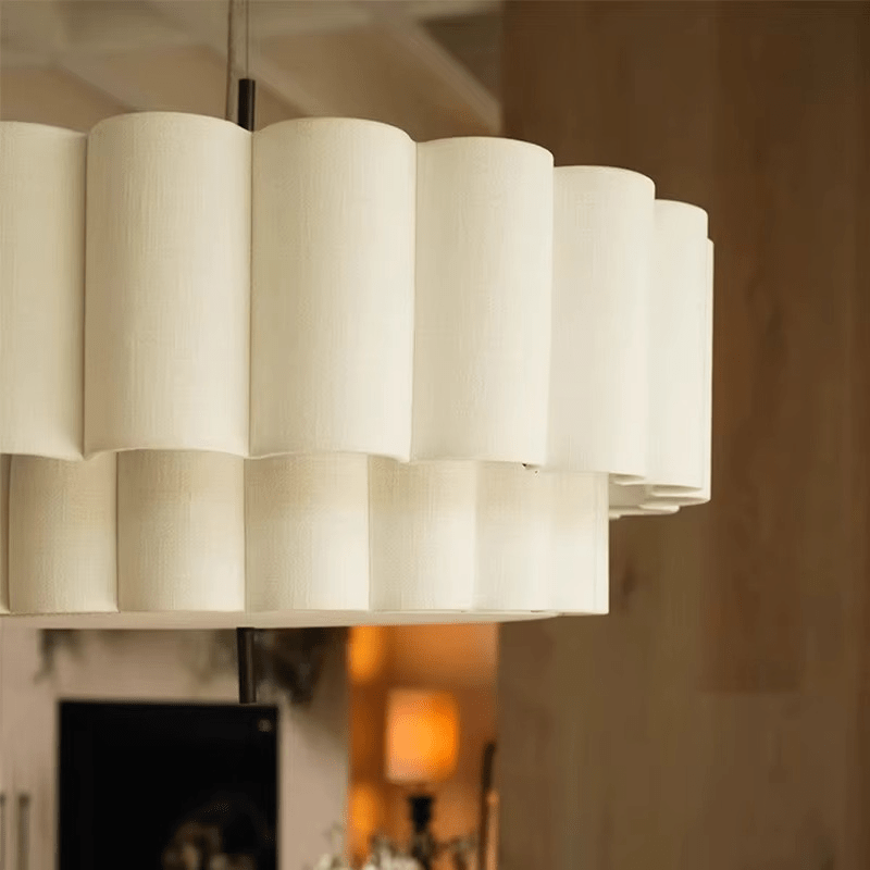 Suspension en lin ROZANA - product_type_Floor lamp arc