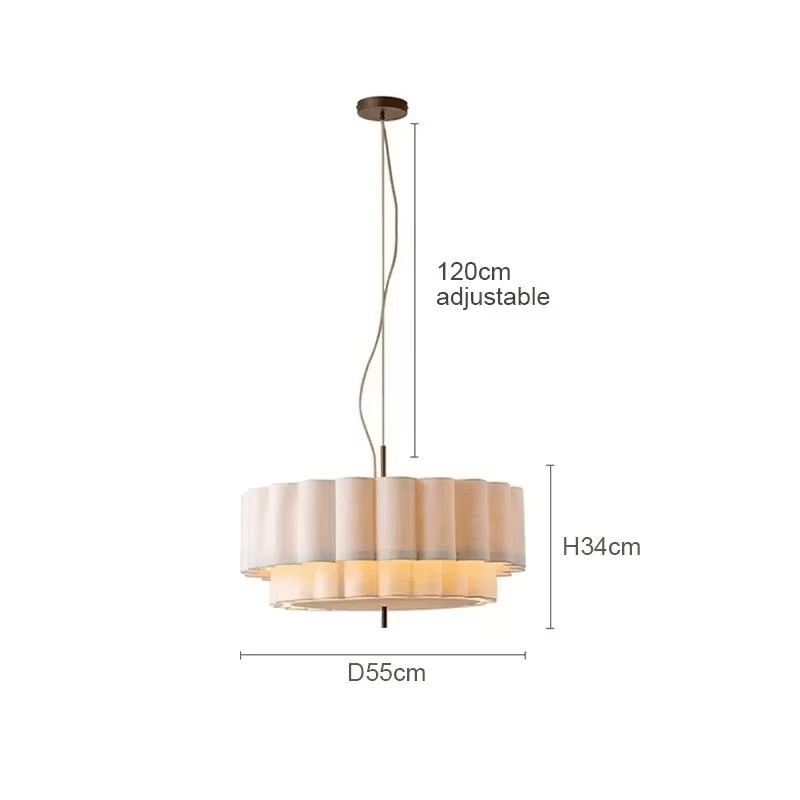 Suspension en lin ROZANA - product_type_Floor lamp arc