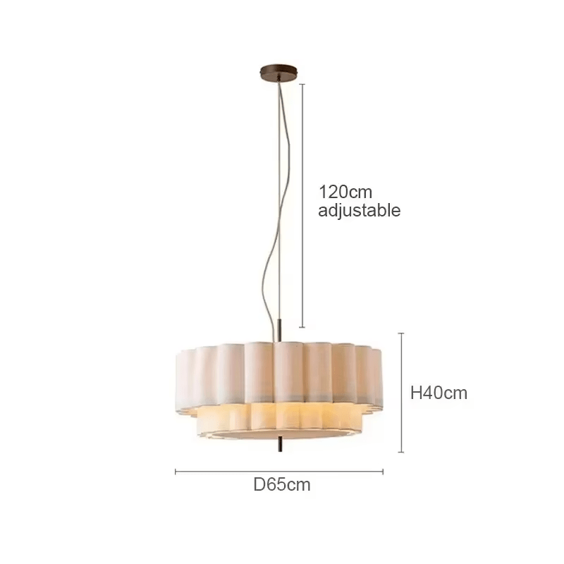 Suspension en lin ROZANA - product_type_Floor lamp arc