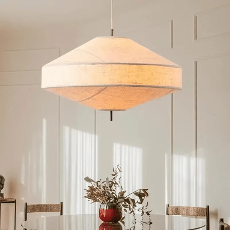 Suspension en lin SOLENE - product_type_Floor lamp arc