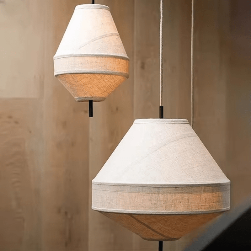 Suspension en lin SOLENE - product_type_Floor lamp arc