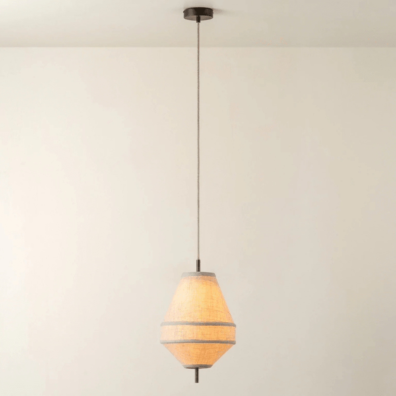 Suspension en lin SOLENE - product_type_Floor lamp arc