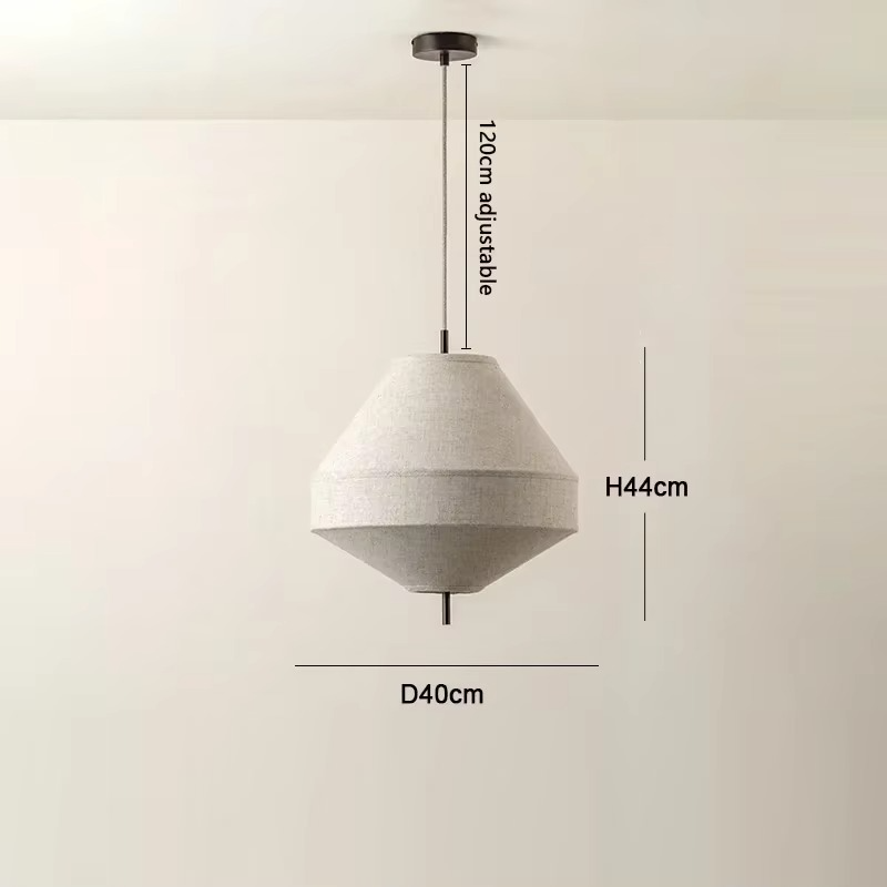 Suspension en lin SOLENE - product_type_Floor lamp arc